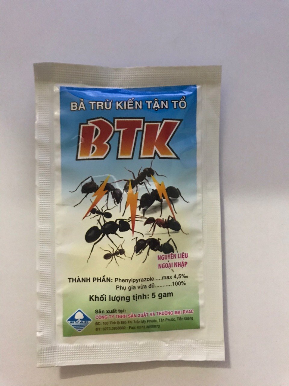 Bả Trừ Kiến BTK, Diệt Kiến Tận Ổ, Hiệu Quả Tức Thì, Đảm Bảo An Toàn (Gói 5 gram) 3