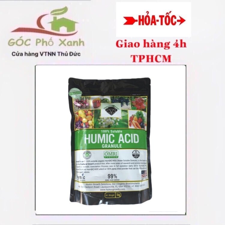 PHÂN BÓN HUMIC ACID POWDER NHẬP KHẨU MỸ GÓI 1KG