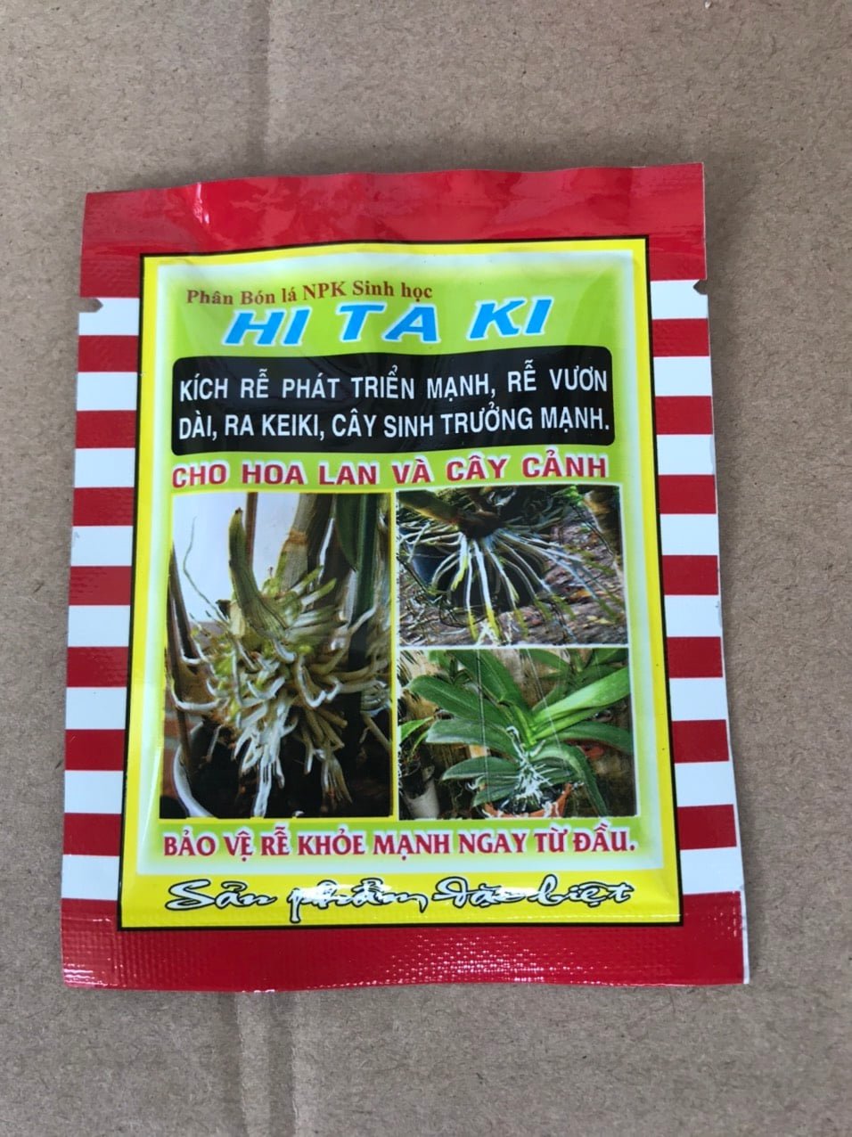 Phân bón lá kích rễ hoa lan và cây cảnh HI TA KI 10Gam 2