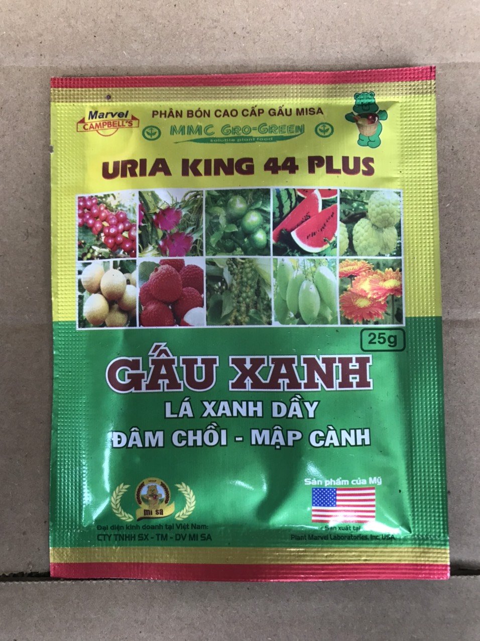 Kích chồi dưỡng lá xanh dày lá Gấu xanh 25gram 2