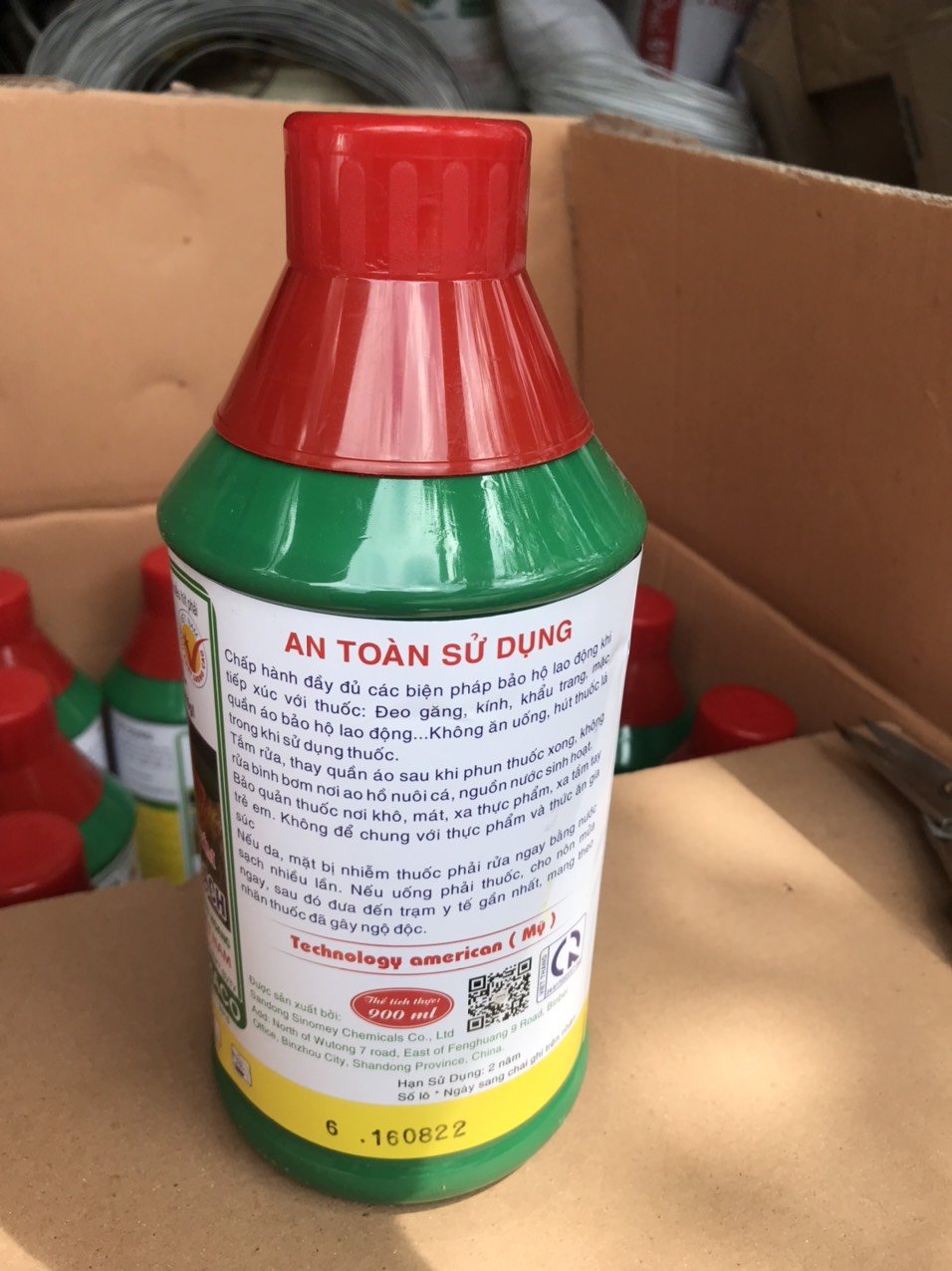 Thuốc Trừ cỏ không chọn lọc Hiệu Kamup 900ml 3