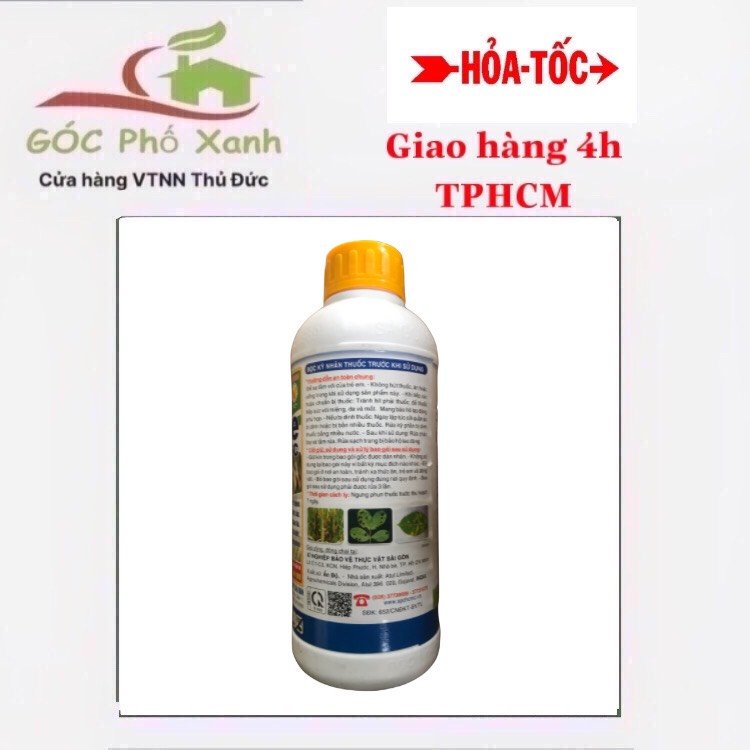 Trừ nấm phấn trắng cho cây  SAIZOLE 5SC Chai 1 lít 3