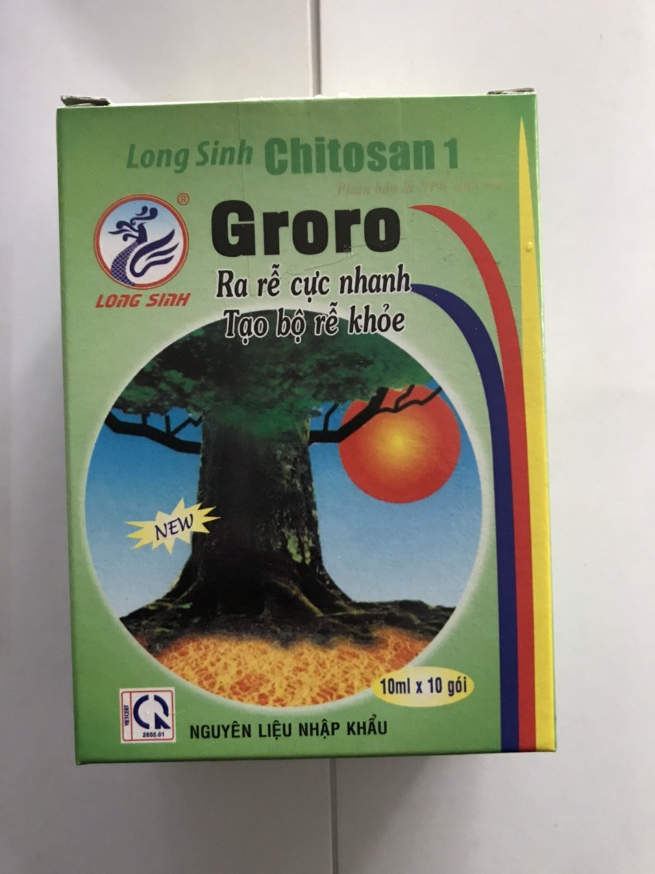 Phân bón Groro giúp cây kích rễ cực mạnh hộp 10 gói 2