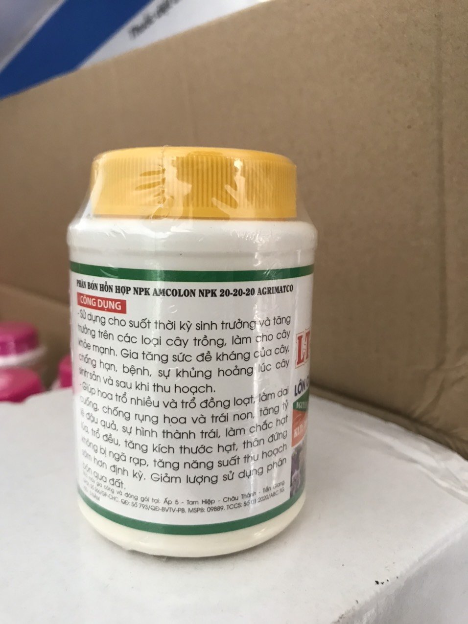 Phân Bón Tổng Hợp LT-20-20-20+TE HŨ 100gam 3