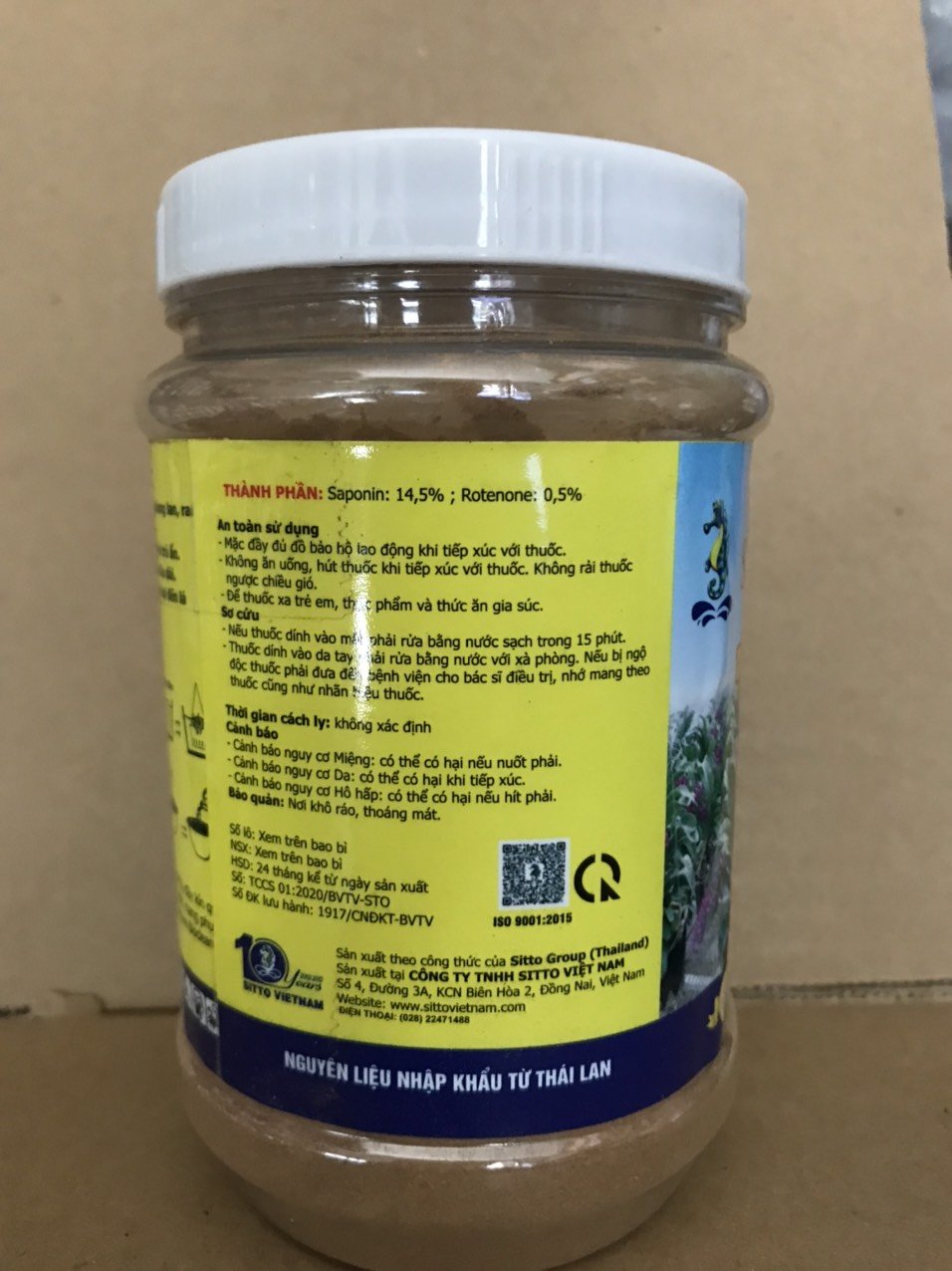 Thảo mộc trừ ốc cho lan cây cảnh Sitto-Nin (Vịt đỏ) hũ 250g 3