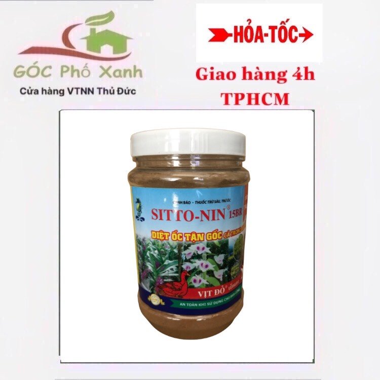 Thảo mộc trừ ốc cho lan cây cảnh Sitto-Nin (Vịt đỏ) hũ 250g