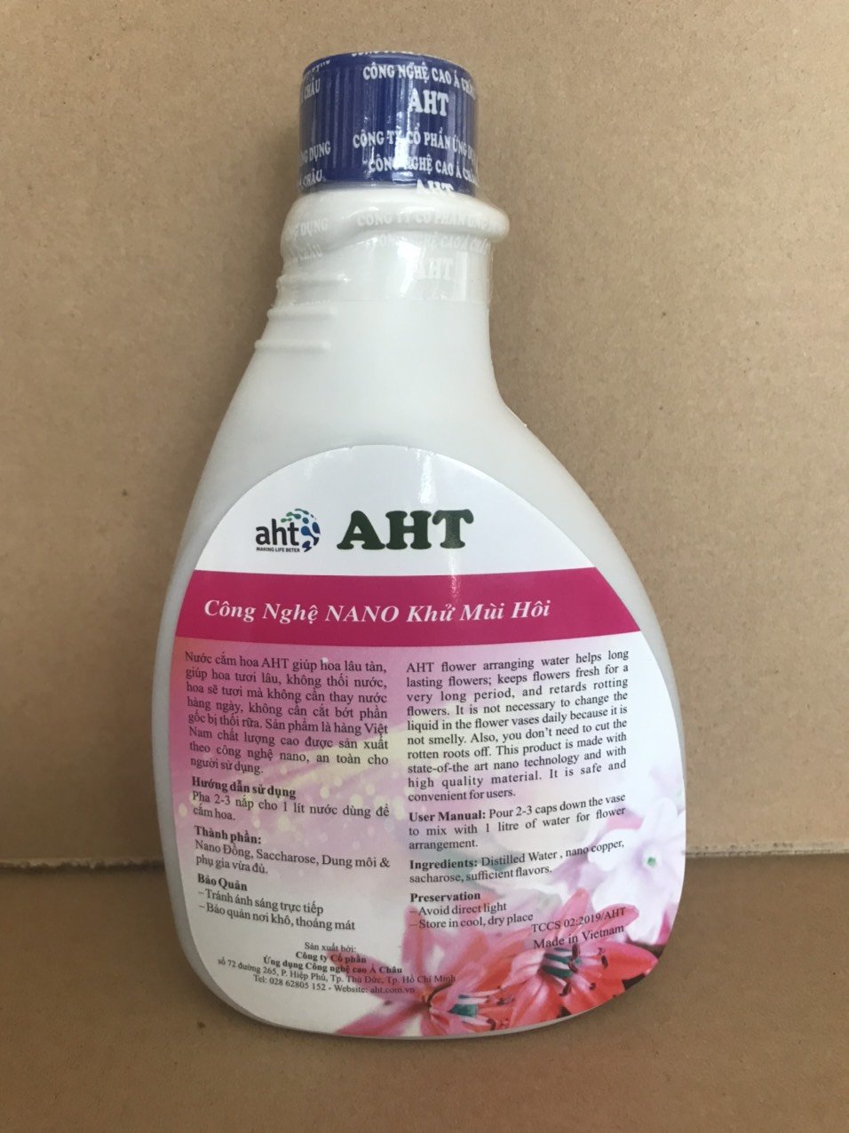 Nước Cắm Hoa AHT 430 ml khử mùi hôi 2