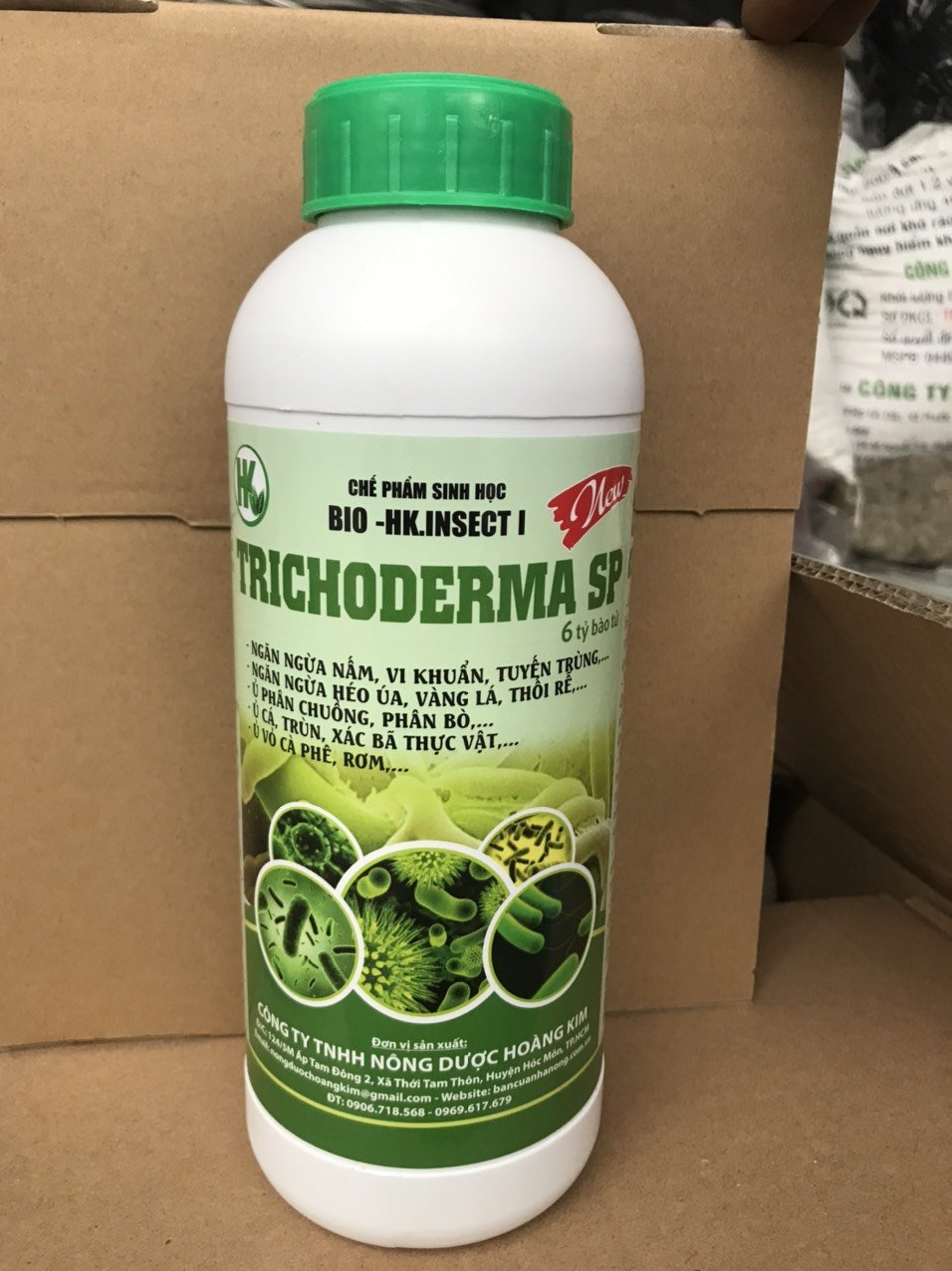 Nấm Trichoderma dạng nước chai 1 lít 3