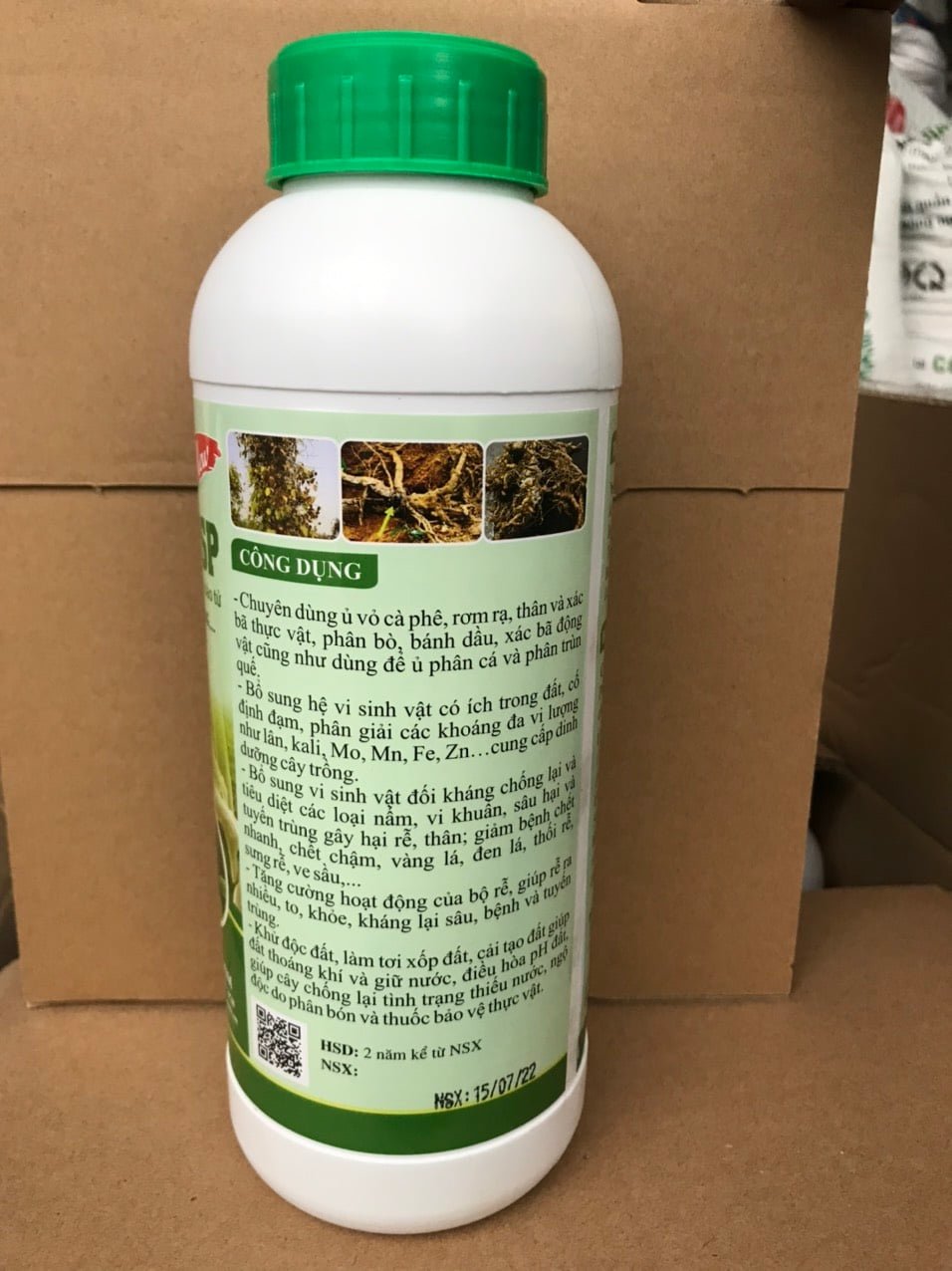Nấm Trichoderma dạng nước chai 1 lít 2