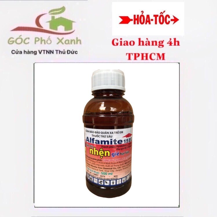 Thuốc trừ NHỆN GIÉ NHỆN ĐỎ Alfamite 15EC 500ml