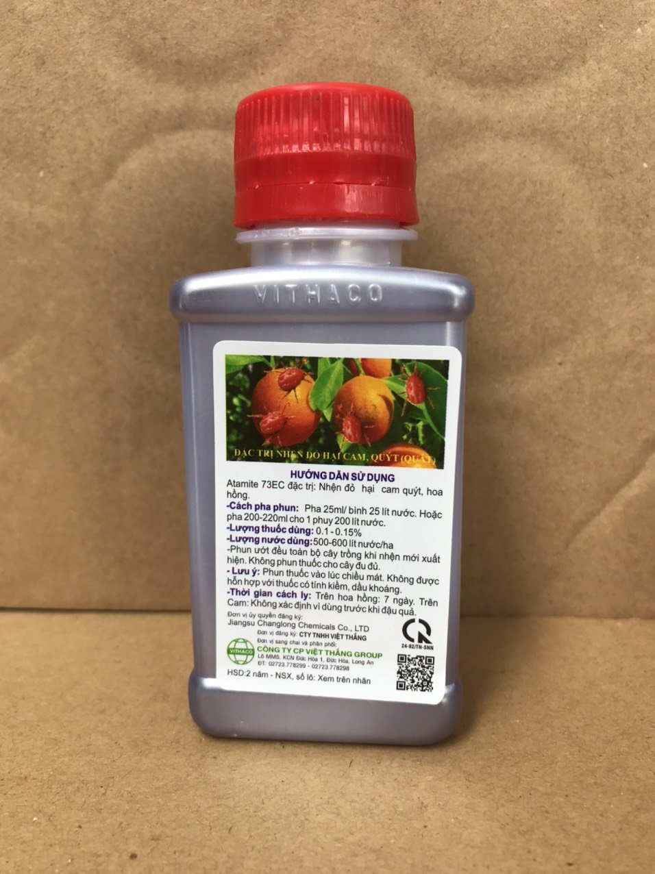 ATAMITE 73EC ĐẶC TRỊ NHỆN ĐỎ hoa hồng 100ml 3