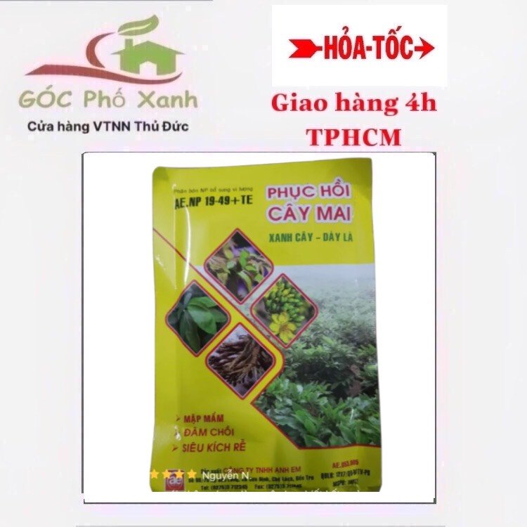 Phân bón Phục Hồi Cây Mai vàng 50gr 2