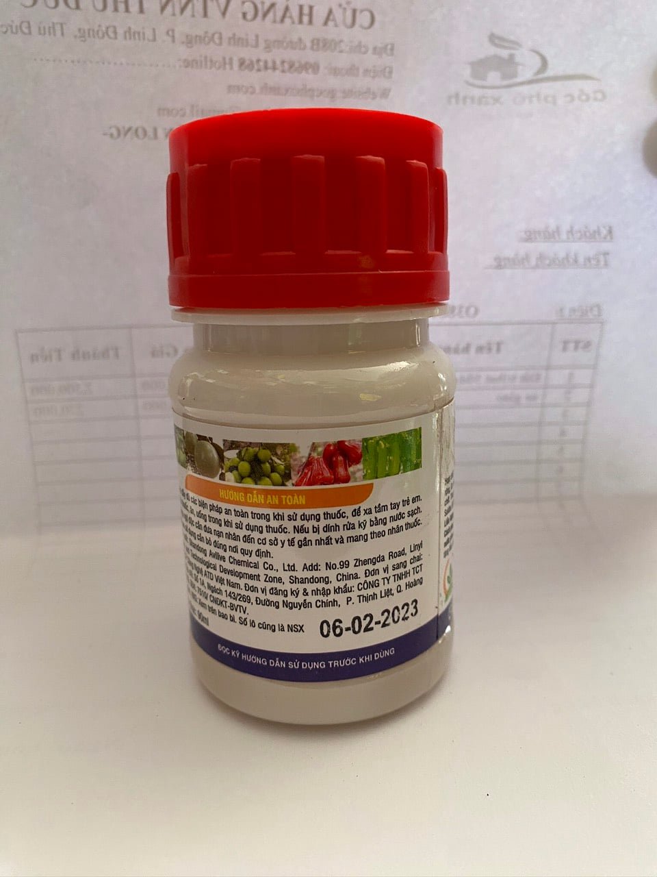 Thuốc trừ Ruồi Vàng Bọ Xít Bọ Trĩ F760 90ml 3