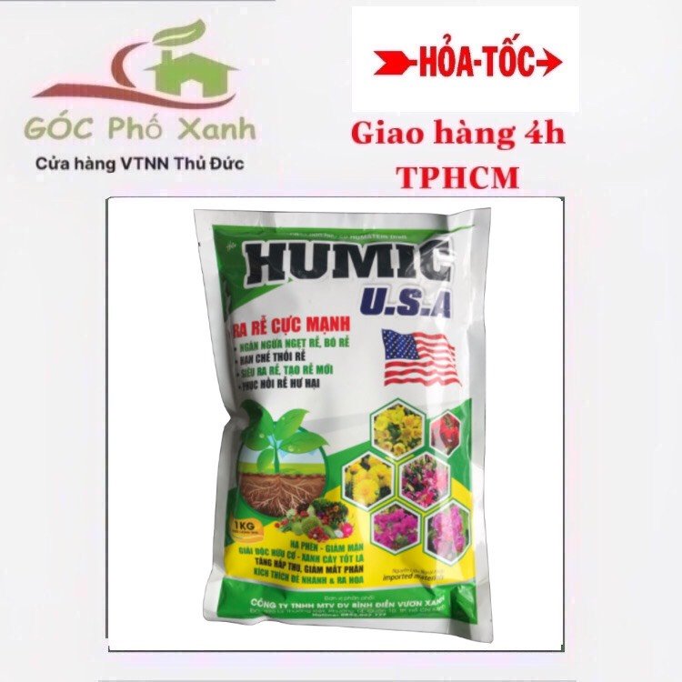 Phân hữu cơ HUMIC USA 1KG