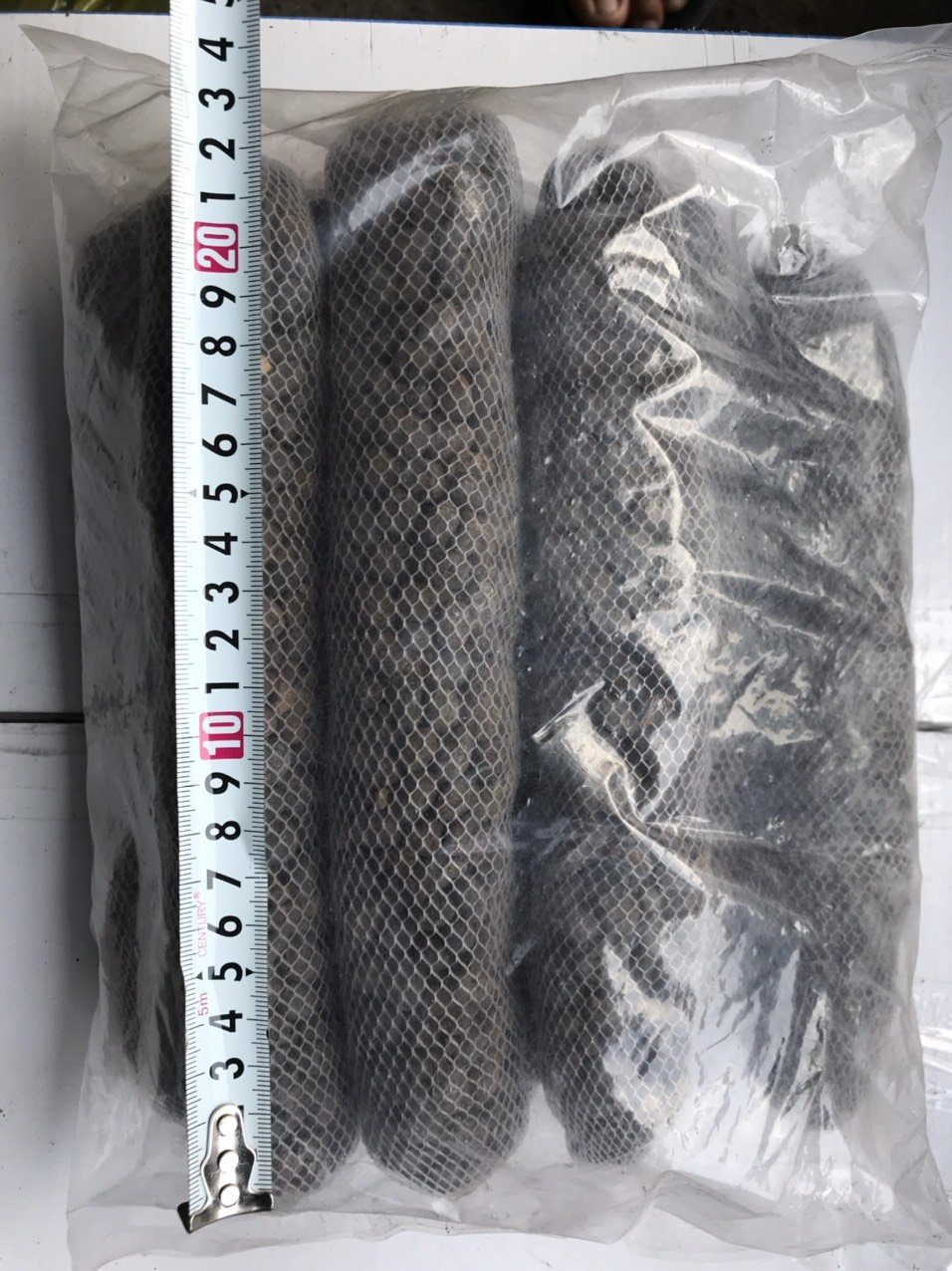 Phân dê túi lưới dài trồng lan đã xử lí gói 8 túi dài 23cm 2