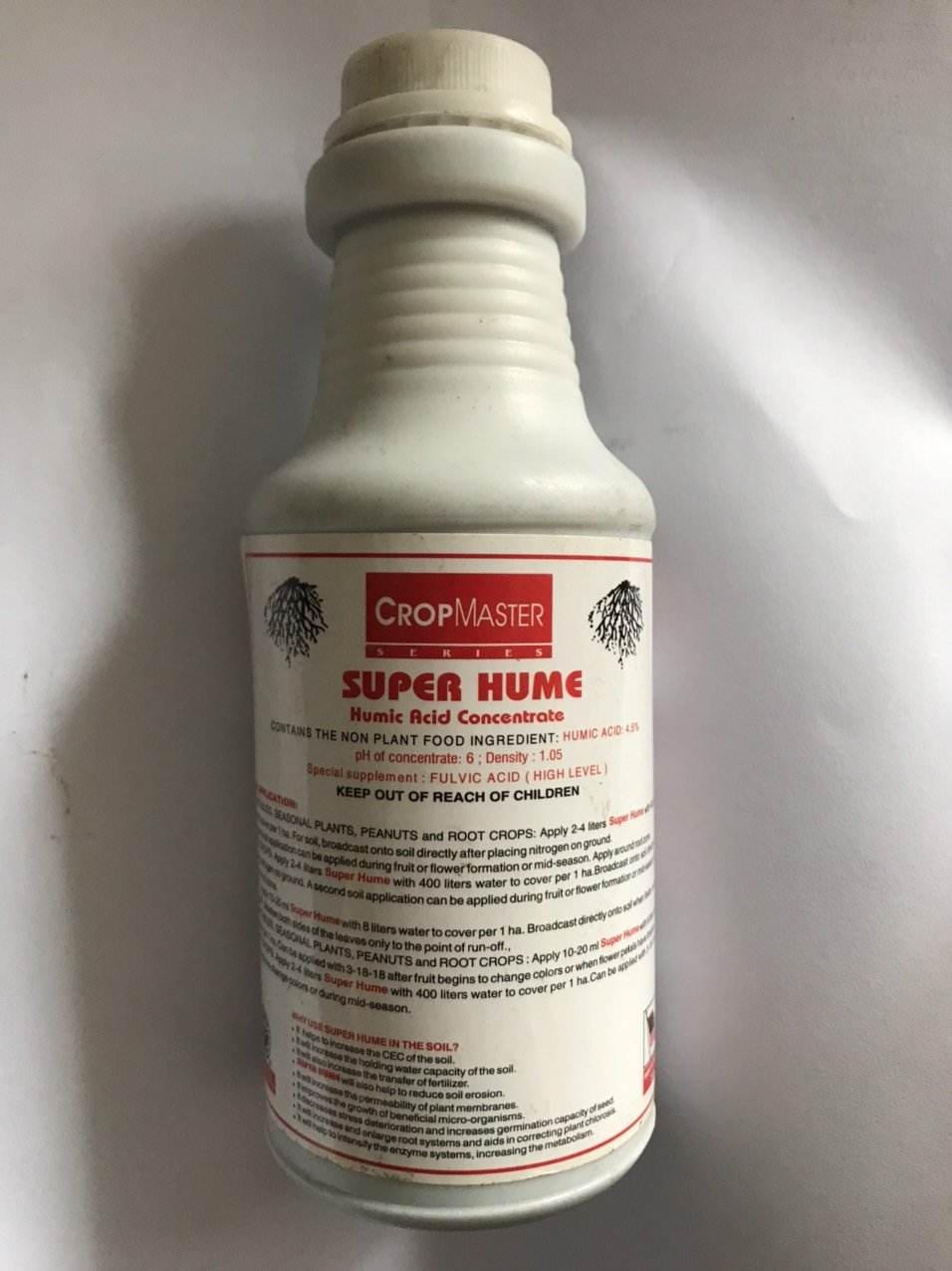 Phân bón lá Super Hume chai 250ml 3