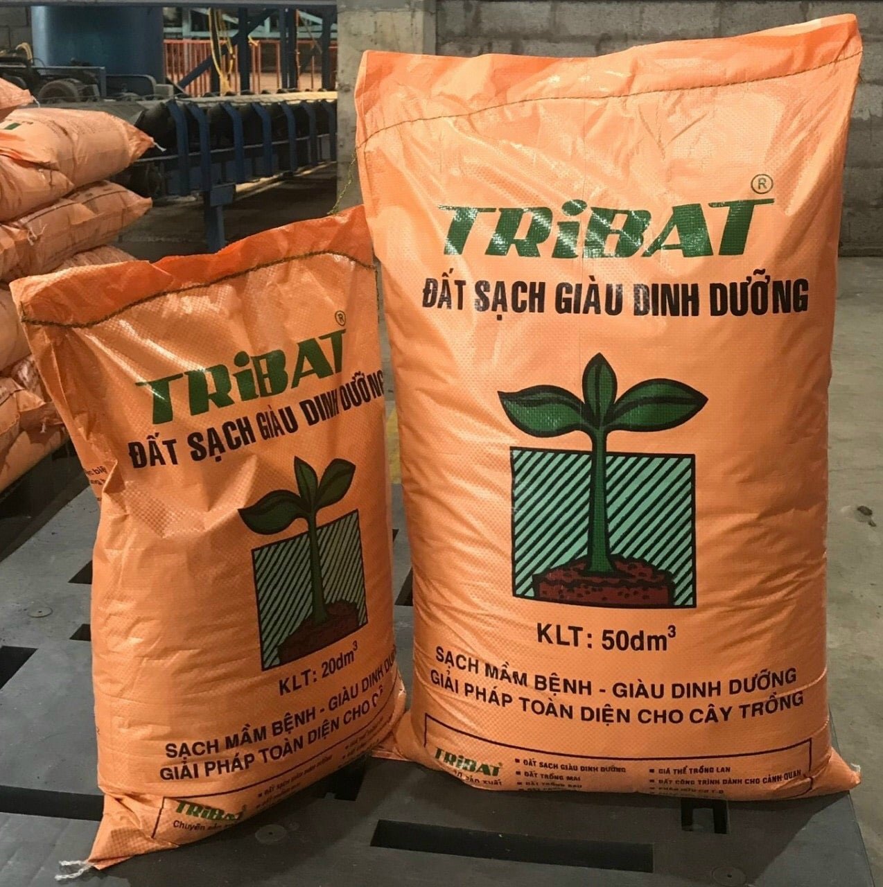 ĐẤT SẠCH DINH DƯỠNG TRIBAT 50dm3
