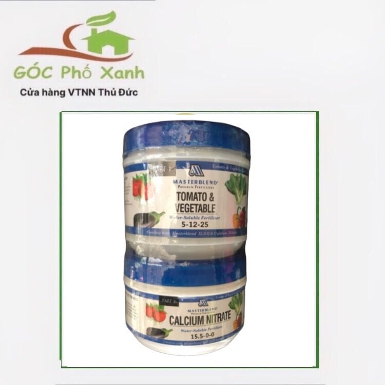 Phân bón thuỷ canh Masterblend nhập khẩu Mỹ set pha 300 Lít