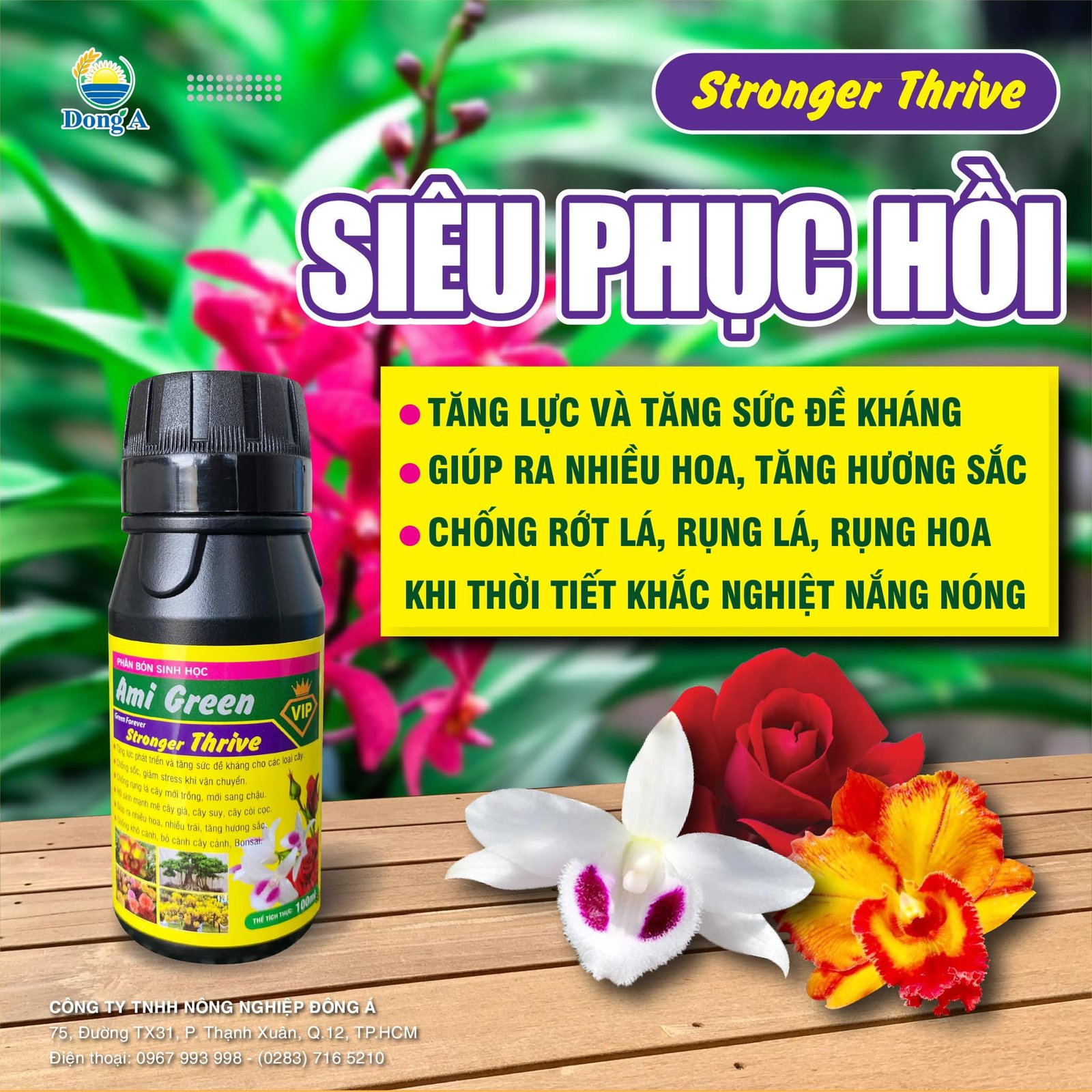 Phân bón vi lượng Green Forever Stronger Thirve