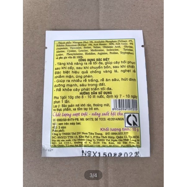 Phân bón ra rễ OK Mi Mic gói 10gram 2