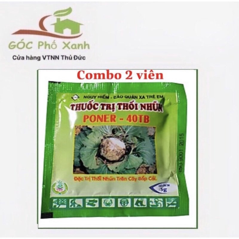 Combo 2 gói thối nhũn Poner 40TB