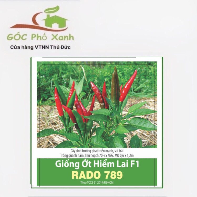 Hạt giống ớt hiểm F1