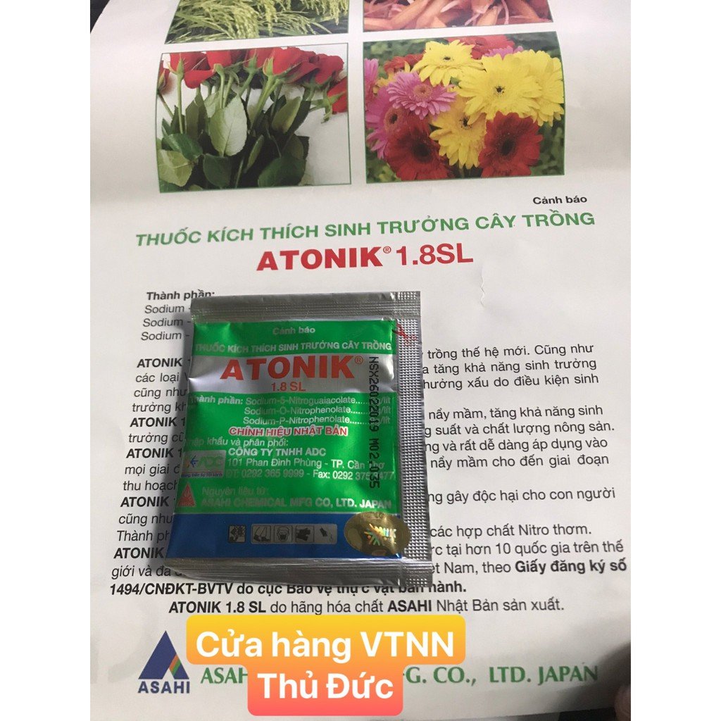 Thuốc kích thích sinh trưởng cây trồng ATONIK 1.8 SL ( 1 gói ) 2