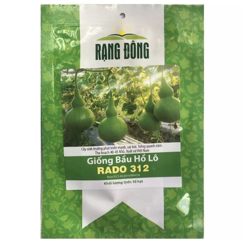 Hạt giống bầu hồ lô Rạng Đông 2