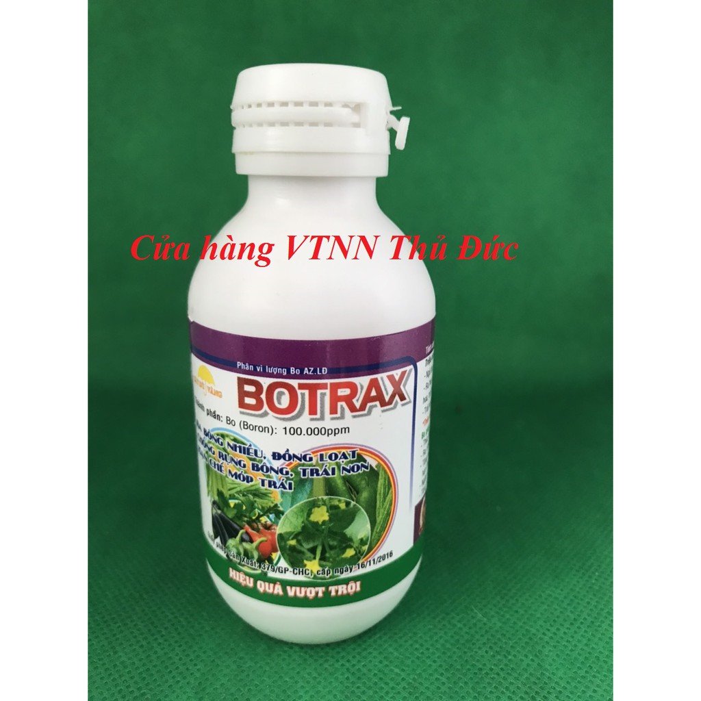 Phân vi lượng Botrax chai 100ml