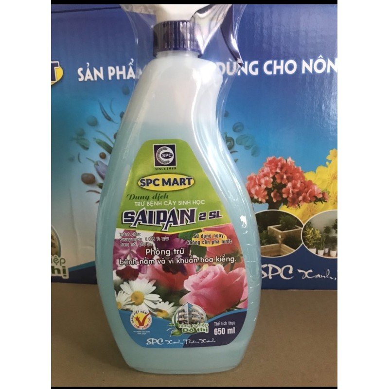 Phòng trừ bệnh sinh học do nấm, vi khuẩn SAIPAN 2 Sl 2