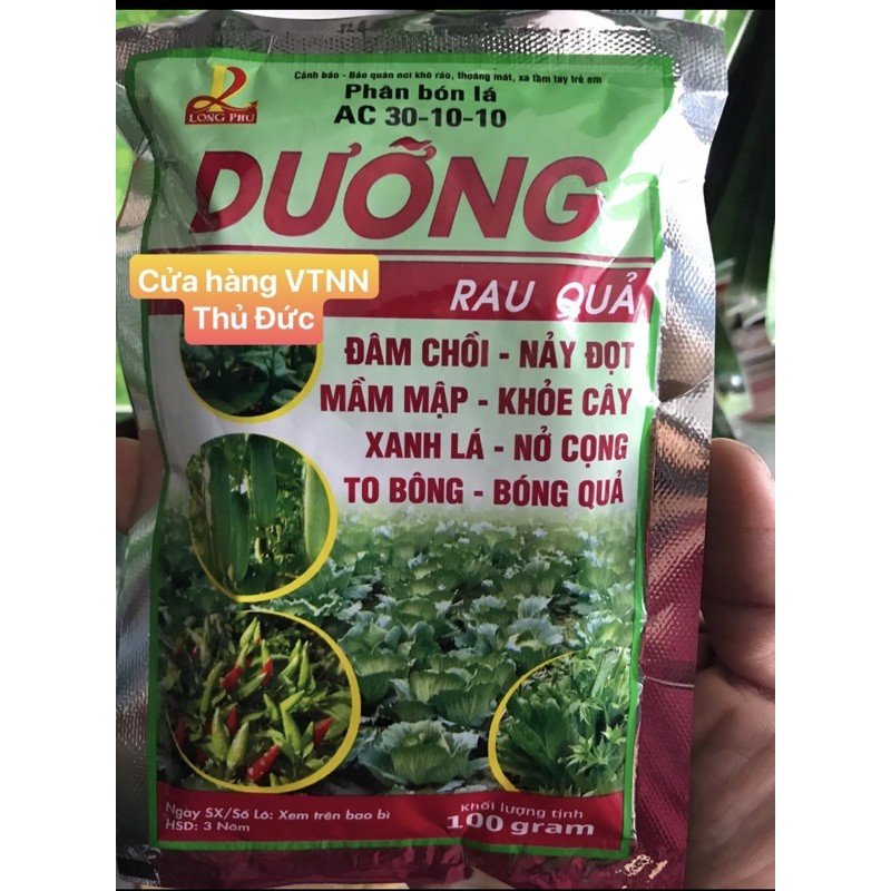 Phân bón AC 30-10-10 Dưỡng chuyên dùng Rau quả, hoa mai, kiểng, hoa lan