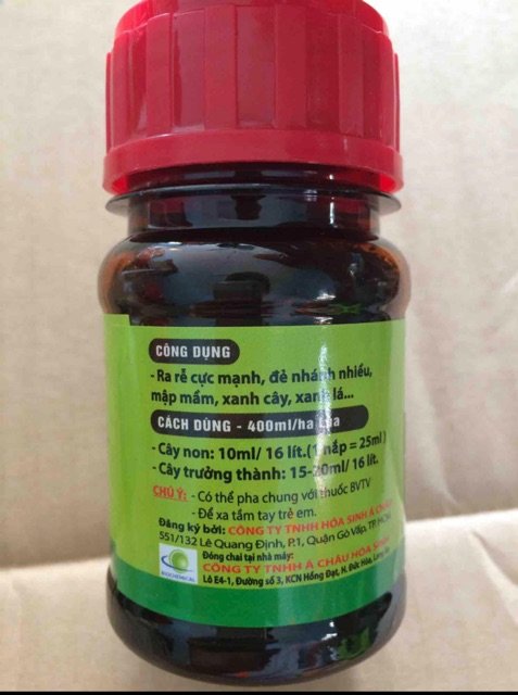 Phân bón AC Roots tốt rễ đẻ nhánh chai 100ml 2