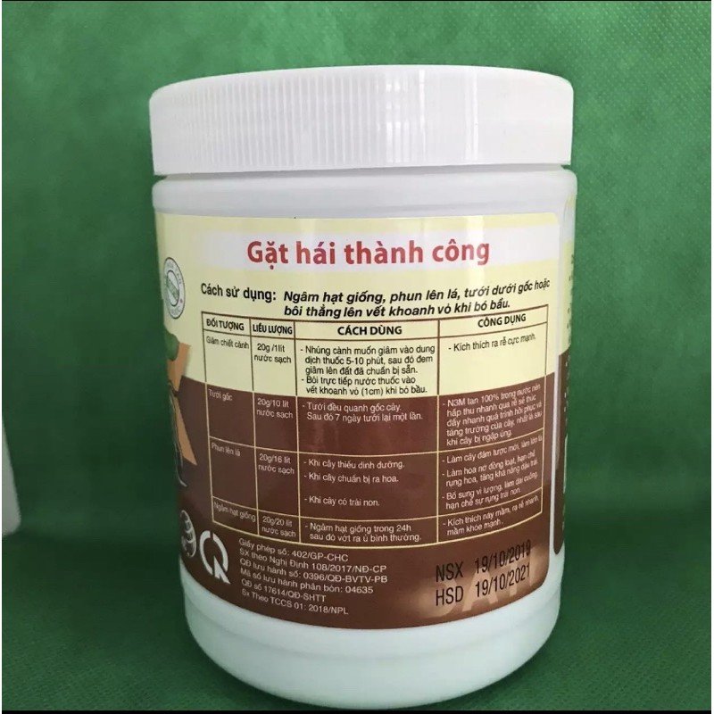 Ra rễ cực mạnh N3M 500g 2