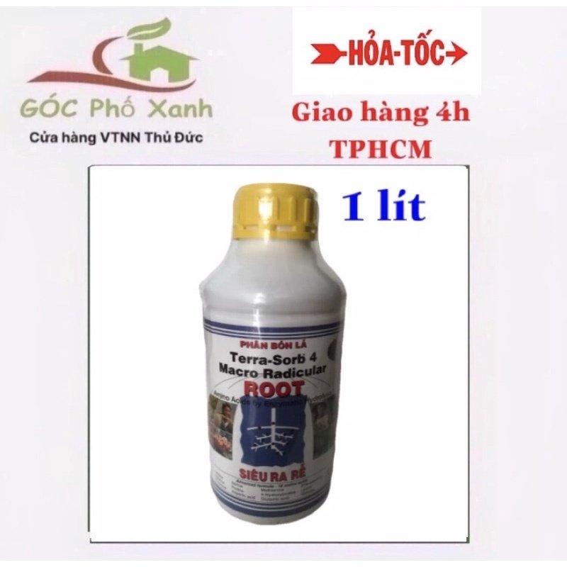 Phân bón lá Terra Sorb 4 siêu ra rễ chai 1lit