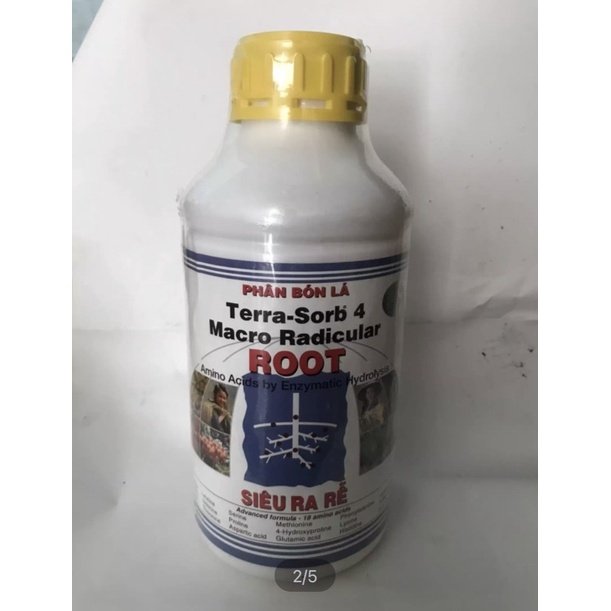 Phân bón lá Terra Sorb 4 siêu ra rễ chai 1lit 2
