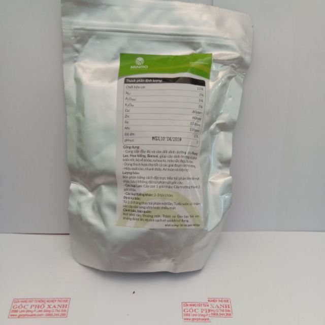 Phân túi lưới dưỡng hoa lan 5-5-5+TE 2