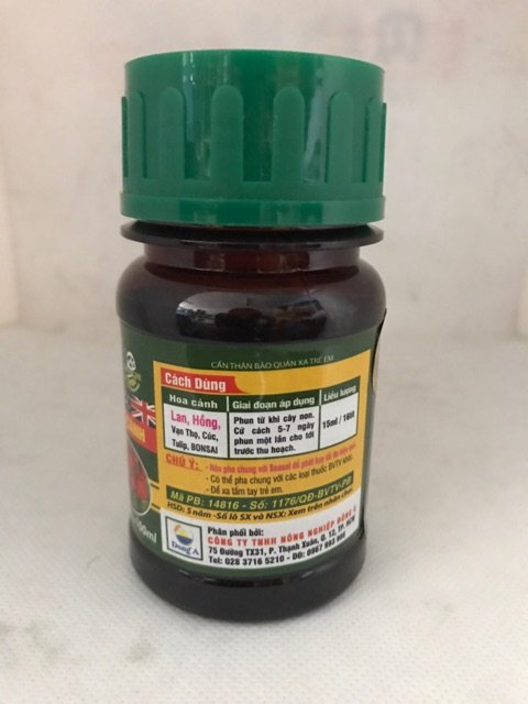 PowerFeed 100ml mập thân, dưỡng hoa, nguyên liệu 100% nhập từ Australia giúp cây đẻ nhánh mạnh, xanh, dày lá, 2