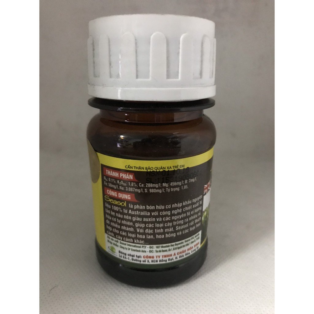 Phân bón lá Seasol tốt rễ đẻ nhánh 100ml 2