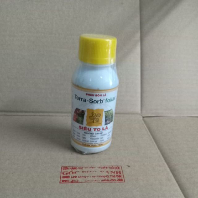 Phân bón lá Terra Sorb foliar siêu to lá 100ml