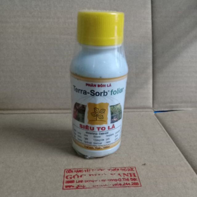 Phân bón lá Terra Sorb 4 kích rễ 100ml
