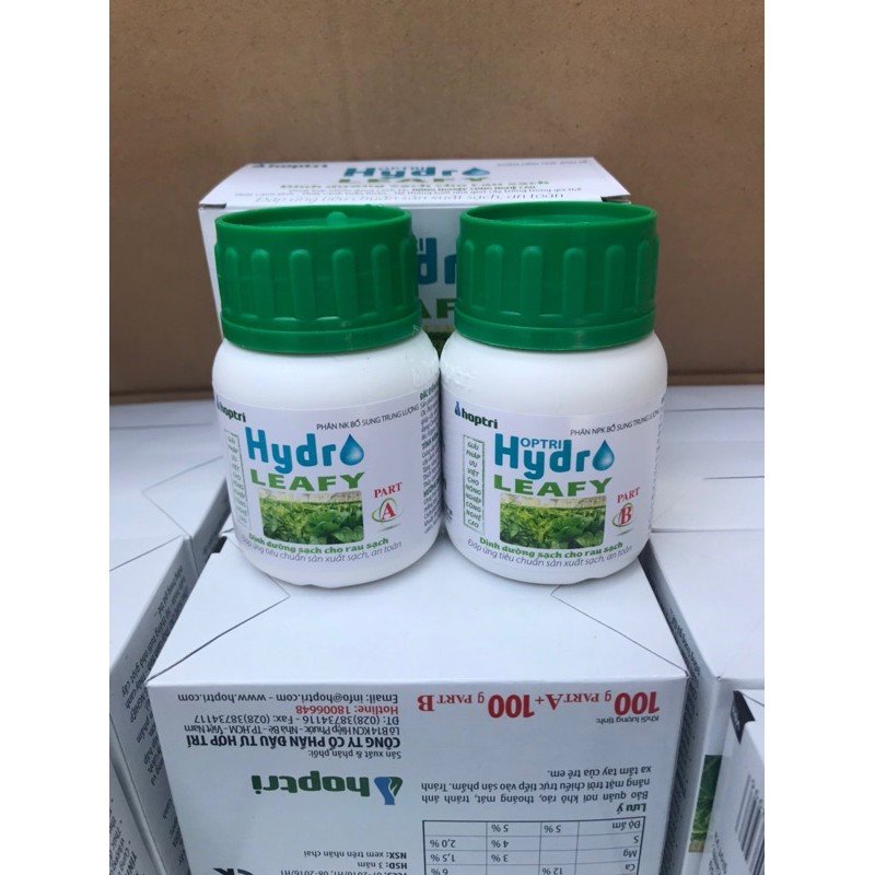 Phân bón thuỷ canh chuyên dùng cho rau Hydro Leafy 2
