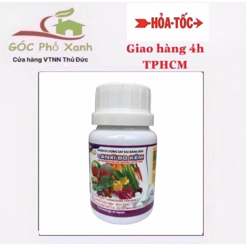Phân bón Canxi bo kẽm
