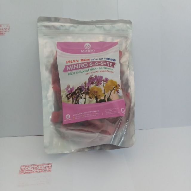 Phân bón túi lưới cho lan 6-4-6+TE 2