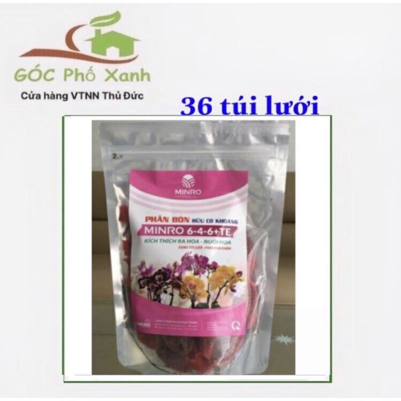 Phân bón túi lưới cho lan 6-4-6+TE