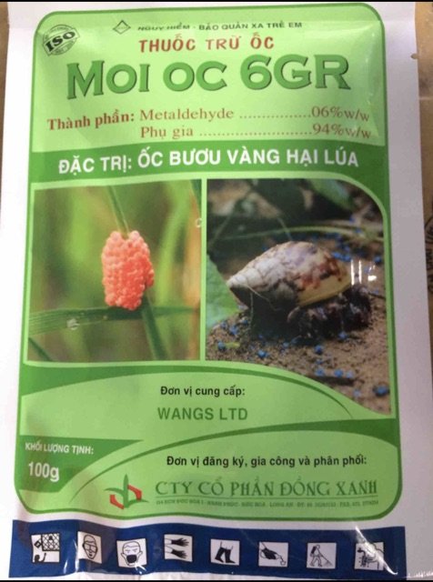 Trừ ốc Moi Oc 6GR gói 100gram 2