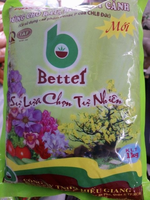 Phân hữu cơ sinh học better 3 gói. 2