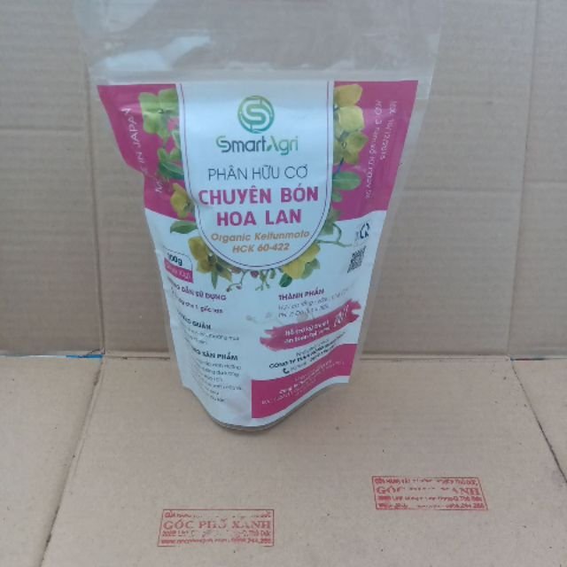 Phân bón hữu cơ túi lưới cho hoa lan