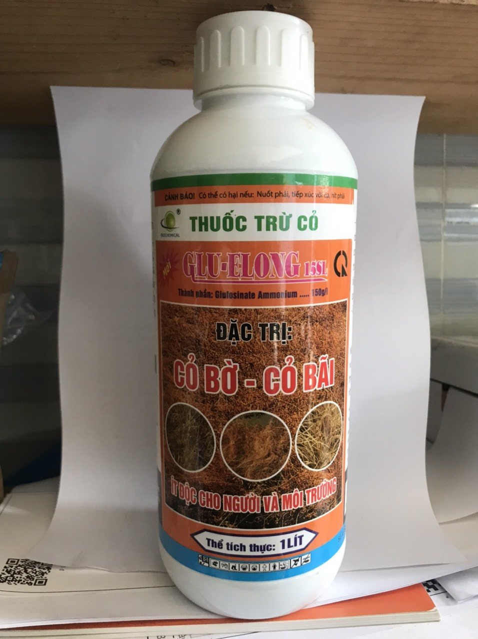Thuốc trừ cỏ Gluelong chai 1 lít 2
