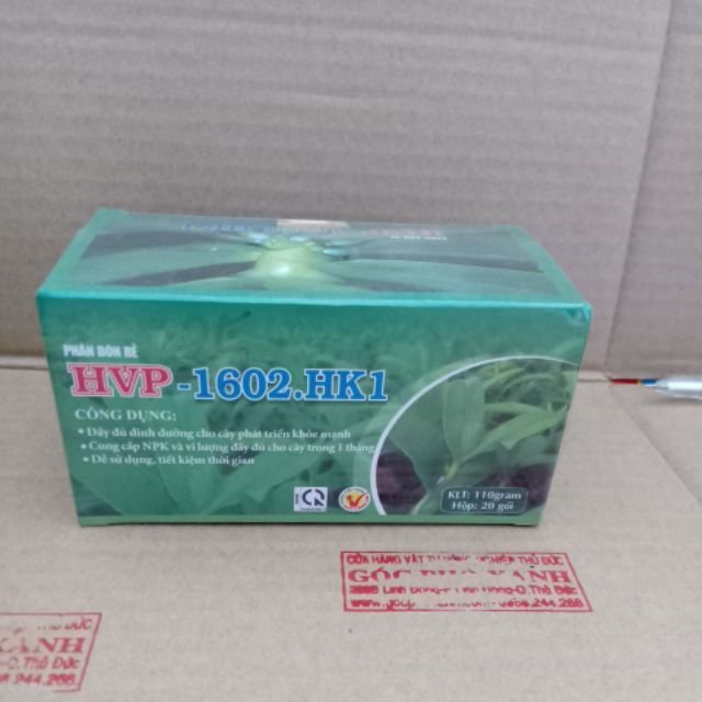 Phân bón túi lọc tan chậm hoa lan HK1 2