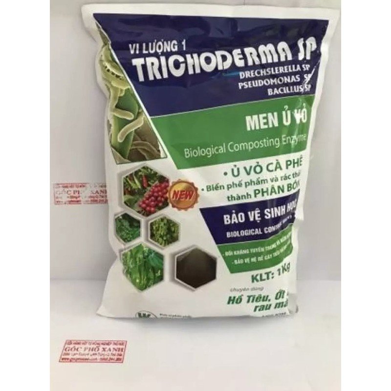 Nấm Trichoderma ủ phân gói 1kg 2
